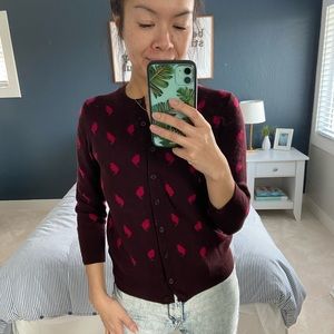 Ann Taylor LOFT Cat Cardigan